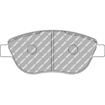 Jeu de 4 plaquettes de frein avant FERODO RACING FCP1467R