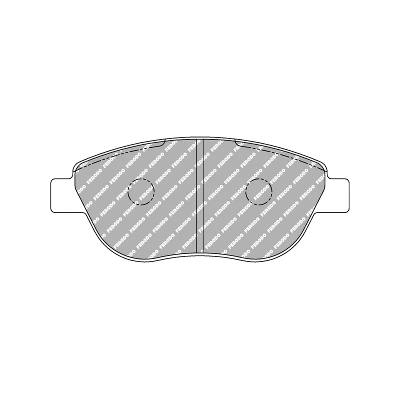 Jeu de 4 plaquettes de frein avant FERODO RACING FCP1467Z