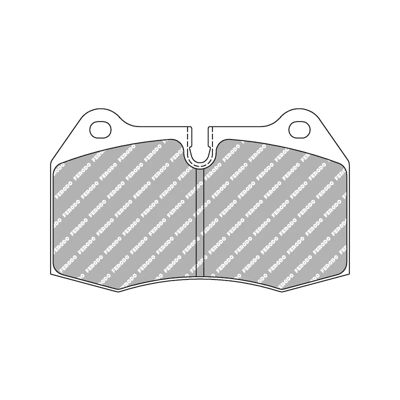 Jeu de 4 plaquettes de frein avant FERODO RACING FCP1561W