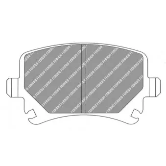 Jeu de 4 plaquettes de frein arrière FERODO RACING FCP1636R