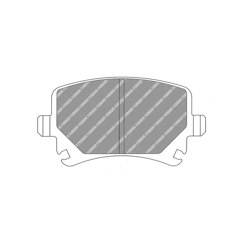 Jeu de 4 plaquettes de frein arrière FERODO RACING FCP1636R