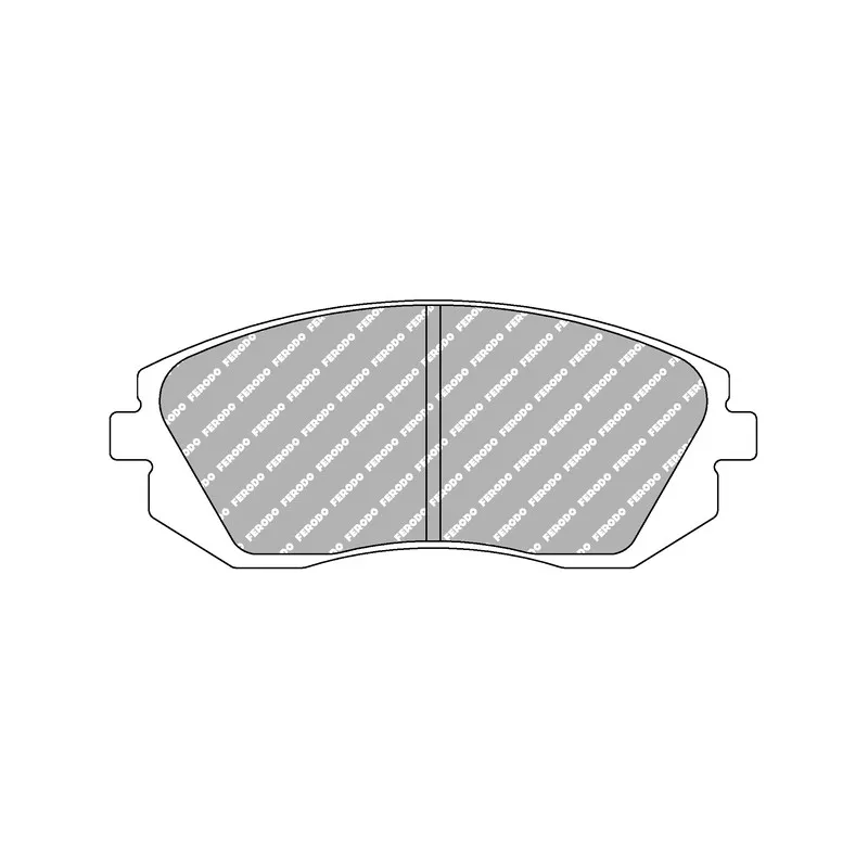 Jeu de 4 plaquettes de frein avant FERODO RACING FCP1639H