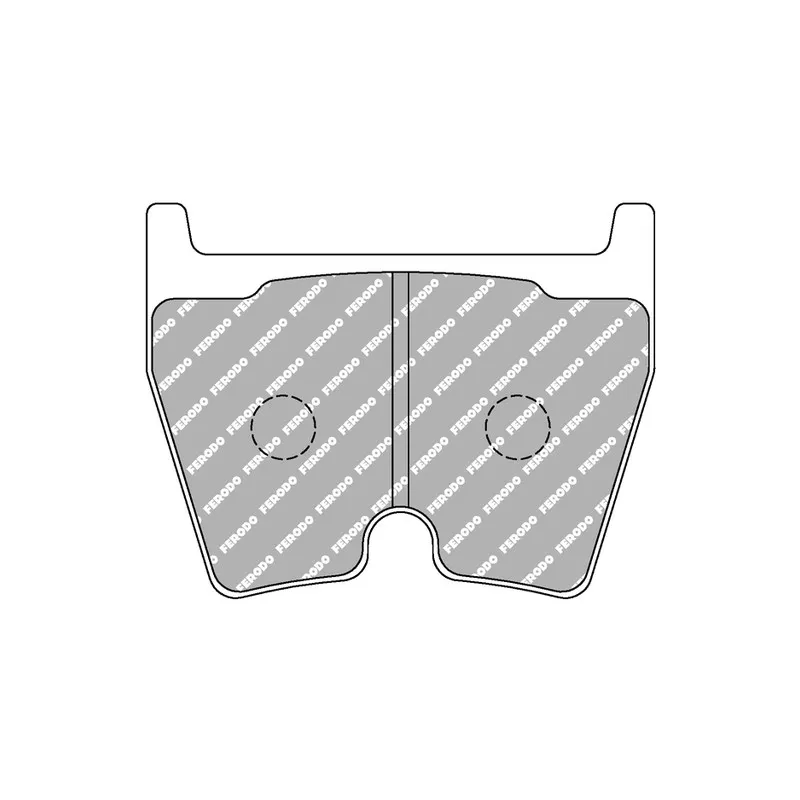 Jeu de 4 plaquettes de frein avant FERODO RACING FCP1664W