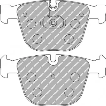 Jeu de 4 plaquettes de frein arrière FERODO RACING FCP1672H