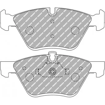 Jeu de 4 plaquettes de frein avant FERODO RACING FCP1773H