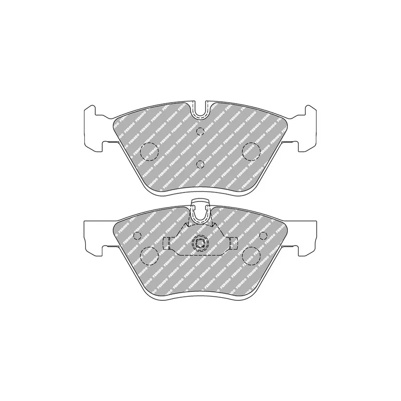 Jeu de 4 plaquettes de frein avant FERODO RACING FCP1773H