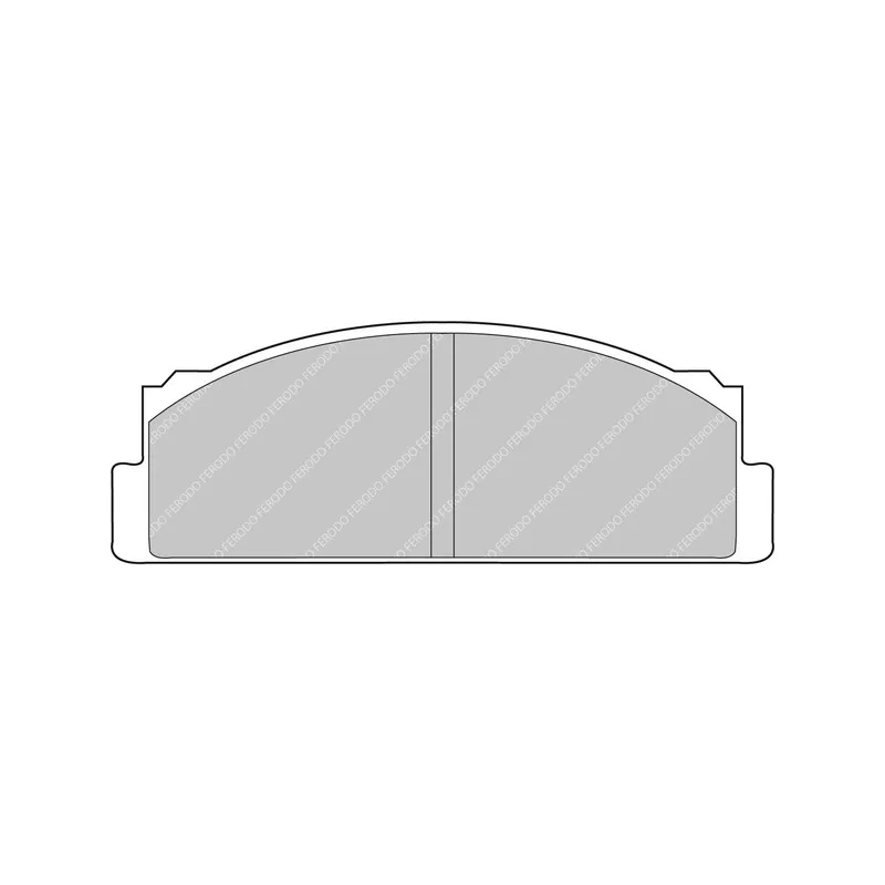 Jeu de 4 plaquettes de frein avant FERODO RACING FCP29R