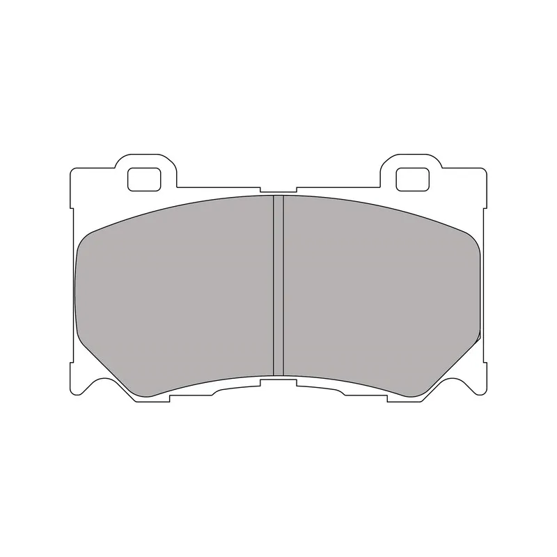 Jeu de 4 plaquettes de frein avant FERODO RACING FCP4172H