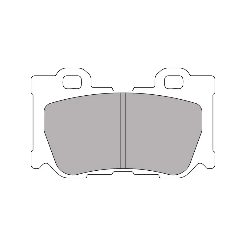 Jeu de 4 plaquettes de frein arrière FERODO RACING FCP4173H