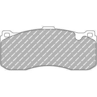 Jeu de 4 plaquettes de frein avant FERODO RACING FCP4218R