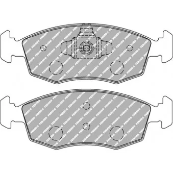 Jeu de 4 plaquettes de frein avant FERODO RACING FCP4353H