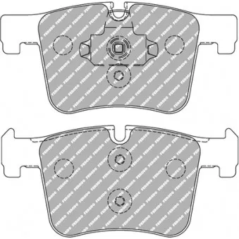 Jeu de 4 plaquettes de frein avant FERODO RACING FCP4394H