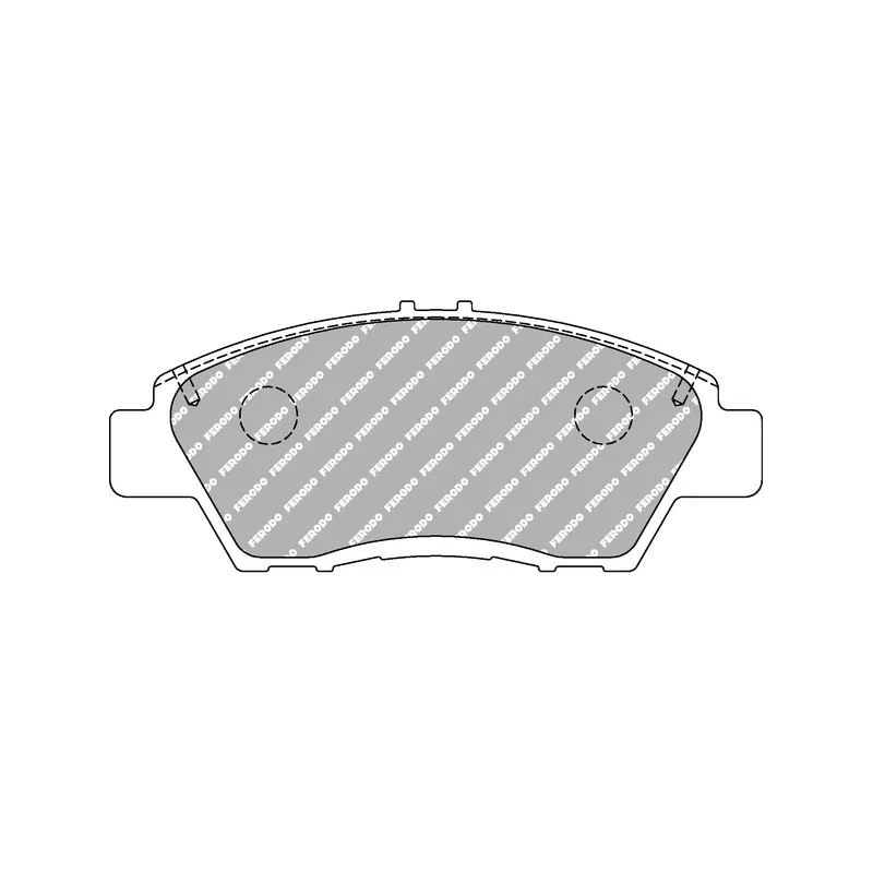 Jeu de 4 plaquettes de frein avant FERODO RACING FCP4404H