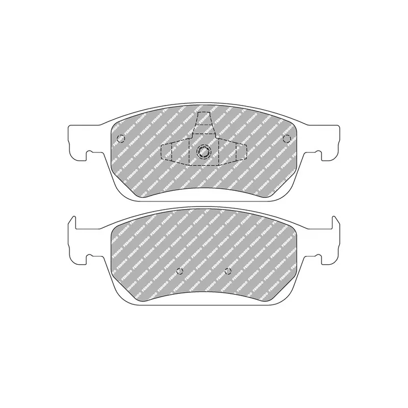 Jeu de 4 plaquettes de frein avant FERODO RACING FCP4416H