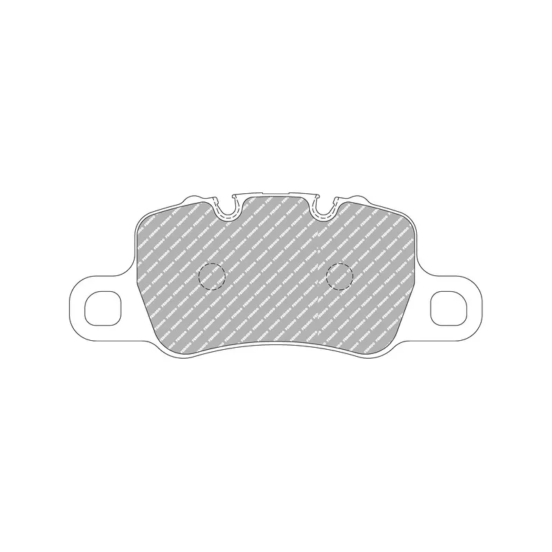 Jeu de 4 plaquettes de frein arrière FERODO RACING FCP4665W