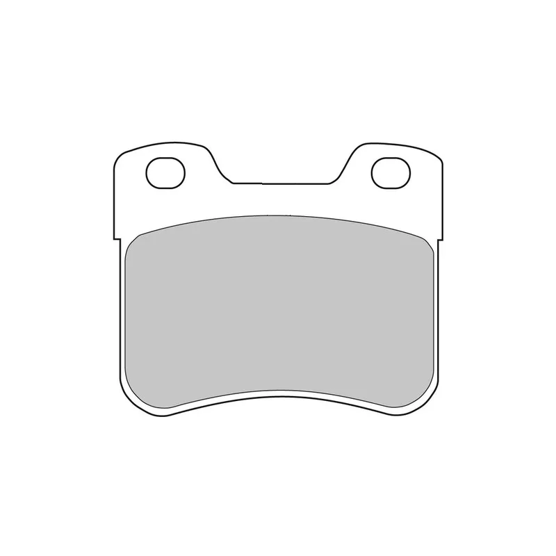 Jeu de 4 plaquettes de frein avant FERODO RACING FCP535R