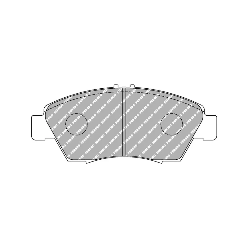 Jeu de 4 plaquettes de frein avant FERODO RACING FCP776Z