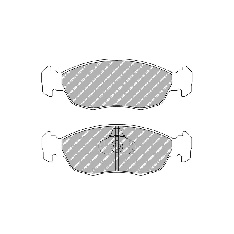 Jeu de 4 plaquettes de frein avant FERODO RACING FCP876H