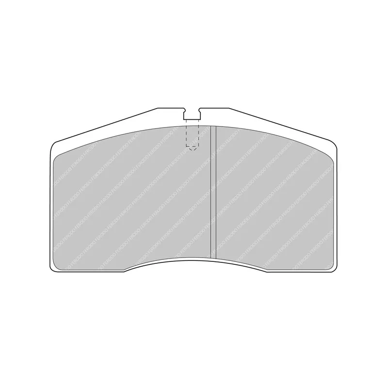 Jeu de 4 plaquettes de frein avant FERODO RACING FCP891R