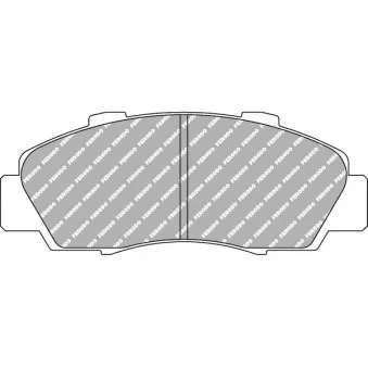Jeu de 4 plaquettes de frein avant FERODO RACING FCP905R