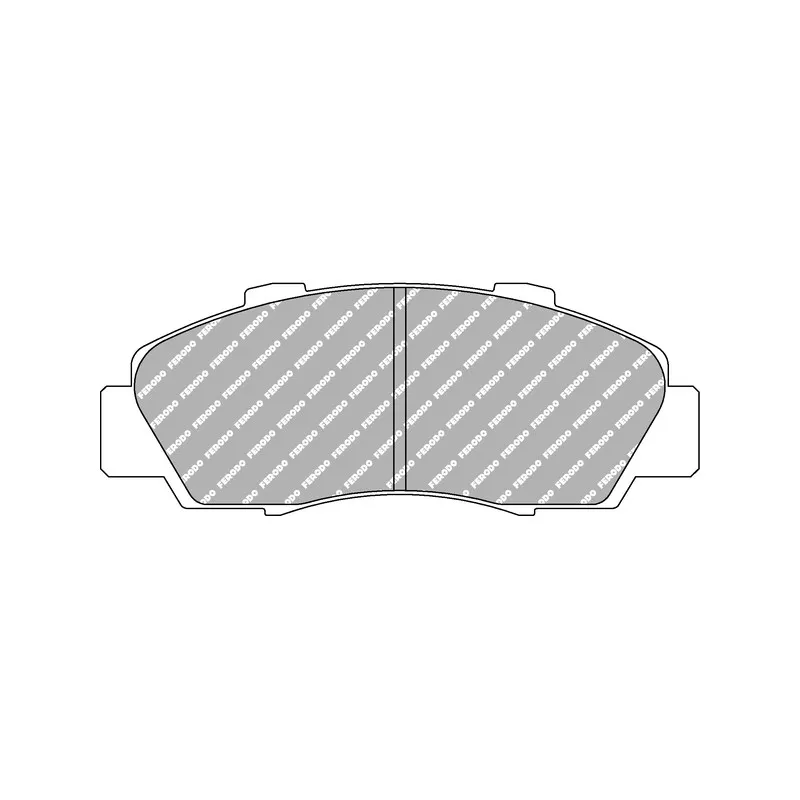 Jeu de 4 plaquettes de frein avant FERODO RACING FCP905R