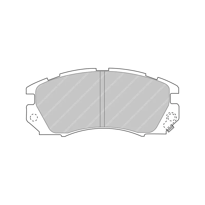 Jeu de 4 plaquettes de frein avant FERODO RACING FCP948R