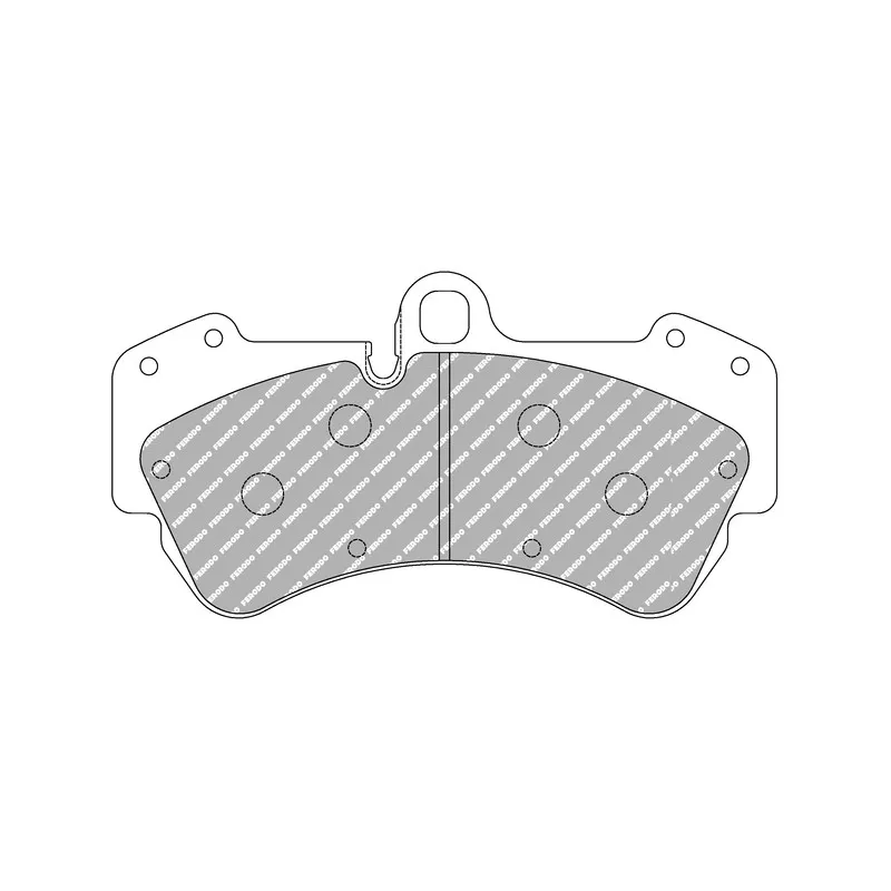 Jeu de 4 plaquettes de frein avant FERODO RACING FDS1625