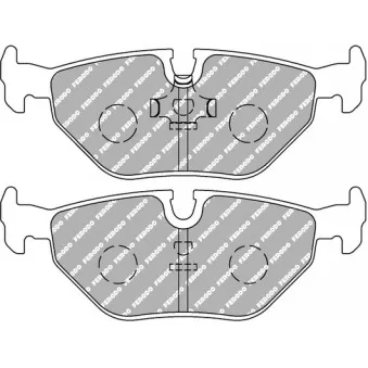Jeu de 4 plaquettes de frein arrière FERODO RACING FDS578