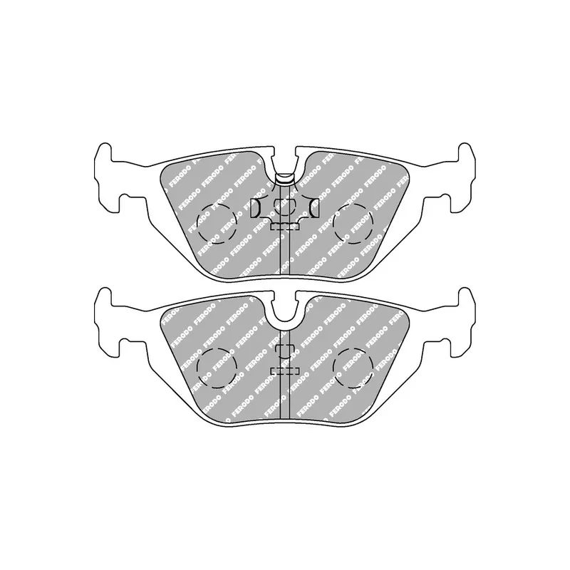 Jeu de 4 plaquettes de frein arrière FERODO RACING FDS850