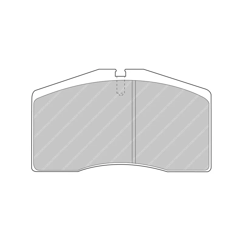 Jeu de 4 plaquettes de frein avant FERODO RACING FDS891