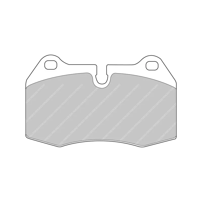 Jeu de 4 plaquettes de frein avant FERODO RACING FDS998