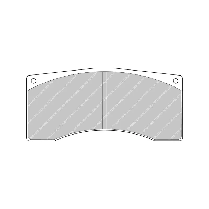 Jeu de 4 plaquettes de frein avant FERODO RACING FRP1077R