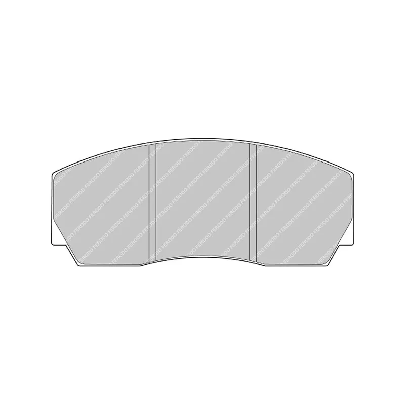 Jeu de 4 plaquettes de frein avant FERODO RACING FRP216R