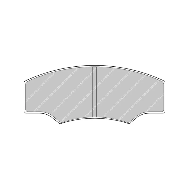 Jeu de 4 plaquettes de frein avant FERODO RACING FRP218H