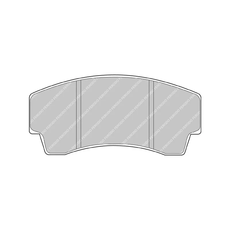 Jeu de 4 plaquettes de frein avant FERODO RACING FRP219W