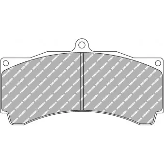 Jeu de 4 plaquettes de frein avant FERODO RACING FRP3003R