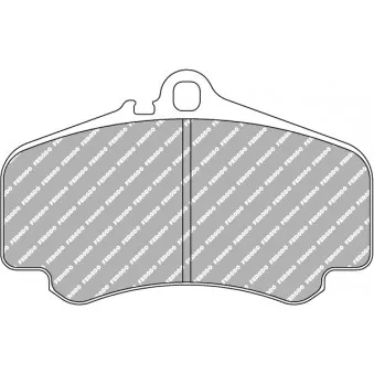 Jeu de 4 plaquettes de frein avant FERODO RACING FRP3050R