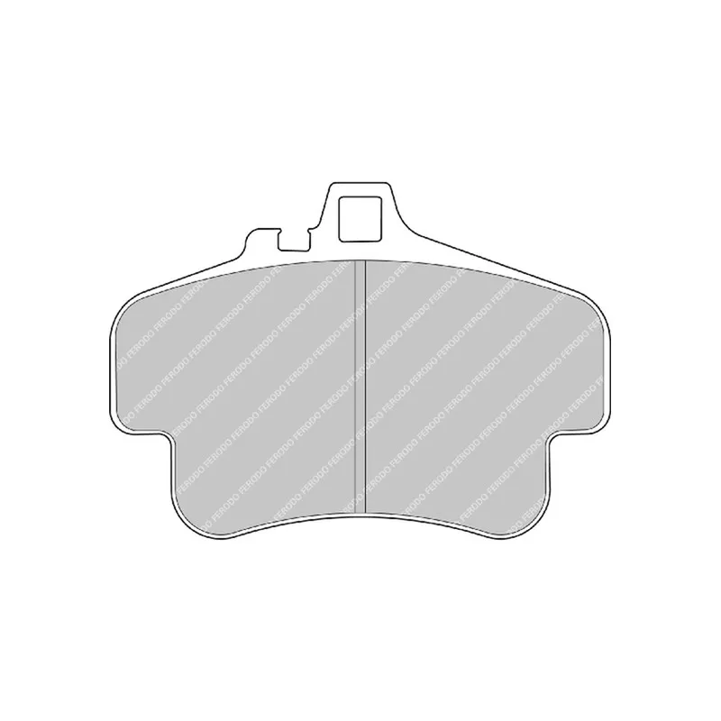 Jeu de 4 plaquettes de frein avant FERODO RACING FRP3051W