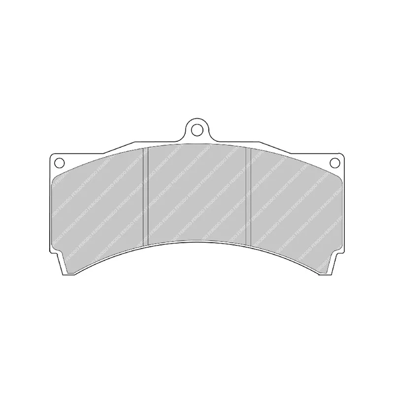 Jeu de 4 plaquettes de frein avant FERODO RACING FRP3054H