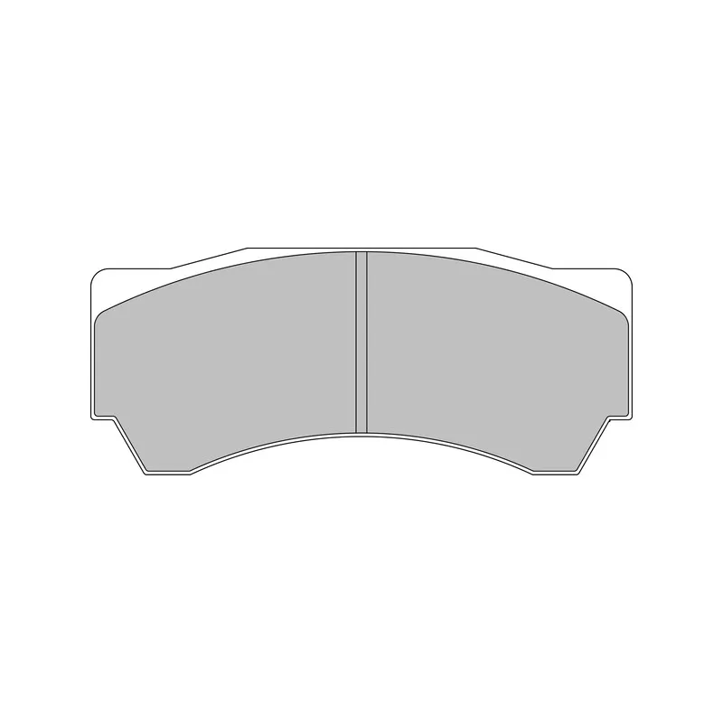Jeu de 4 plaquettes de frein avant FERODO RACING FRP3081H