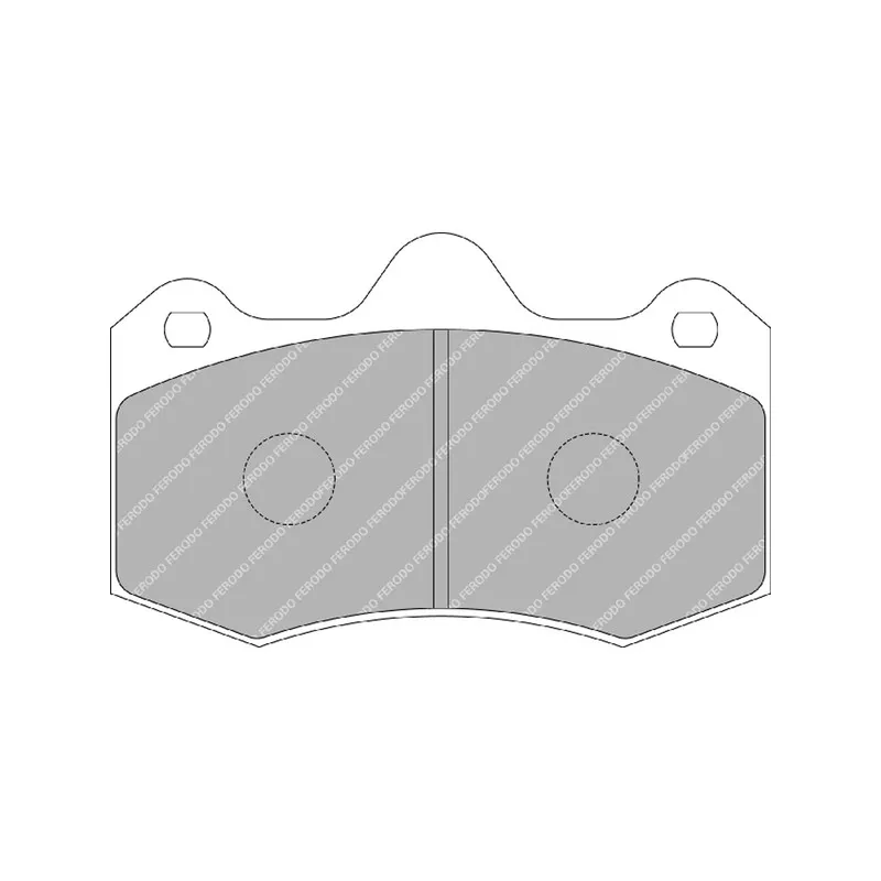 Jeu de 4 plaquettes de frein avant FERODO RACING FRP3083R