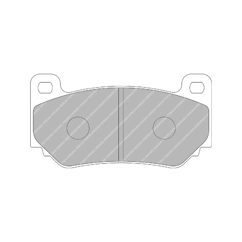 Jeu de 4 plaquettes de frein avant FERODO RACING FRP3085H