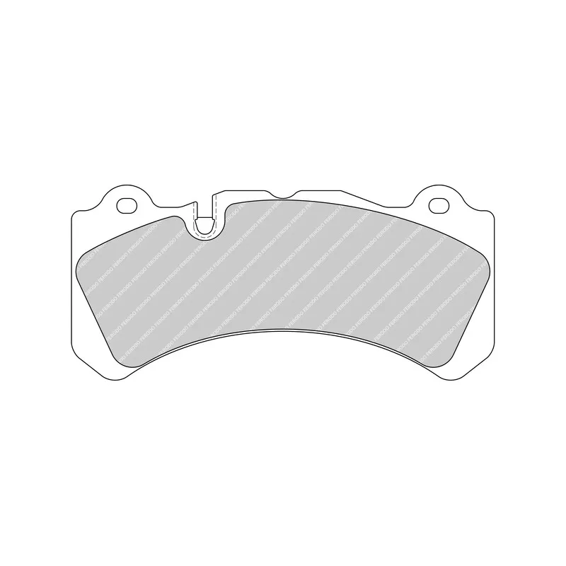 Jeu de 4 plaquettes de frein avant FERODO RACING FRP3098Z