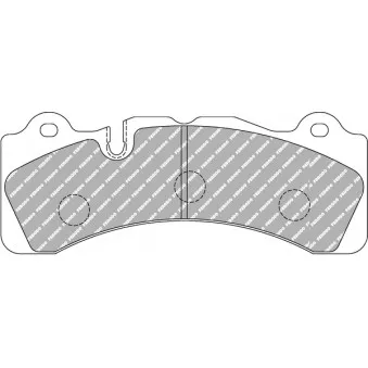 Jeu de 4 plaquettes de frein avant FERODO RACING FRP3099W