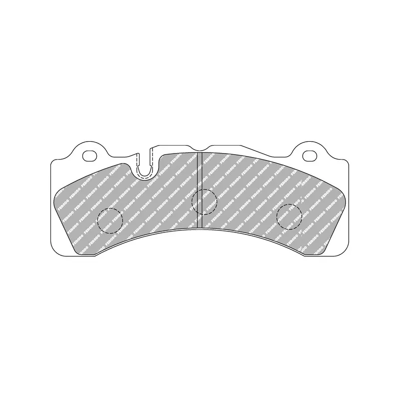 Jeu de 4 plaquettes de frein avant FERODO RACING FRP3099W