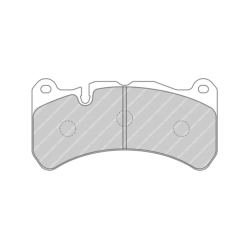 Jeu de 4 plaquettes de frein avant FERODO RACING FRP3100H