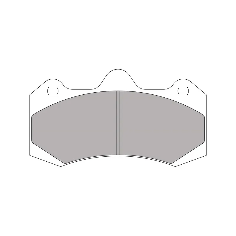Jeu de 4 plaquettes de frein avant FERODO RACING FRP3114R