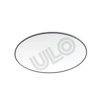 Verre de rétroviseur, rétroviseur extérieur ULO 3070008