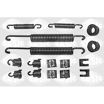 Kit d'accessoires, mâchoire de frein SASIC 3084144