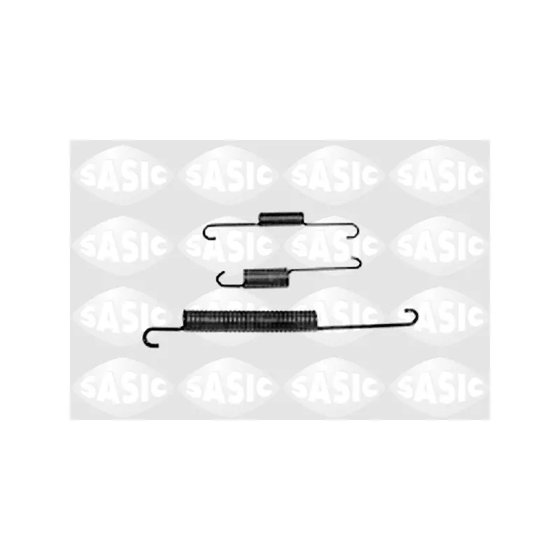 Kit d'accessoires, mâchoire de frein SASIC 3084224
